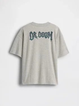 Kinder-T-Shirt „Marvel“ mit Grafik, lockere Passform