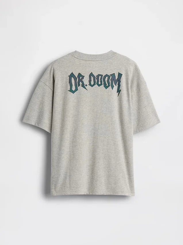 Kinder-T-Shirt „Marvel“ mit Grafik, lockere Passform