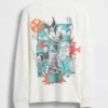 Kinder-T-Shirt „Marvel“ mit Grafik, lockere Passform