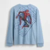 Kinder-T-Shirt „Marvel“ mit Grafik, lockere Passform