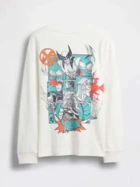 Kinder-T-Shirt „Marvel“ mit Grafik, lockere Passform
