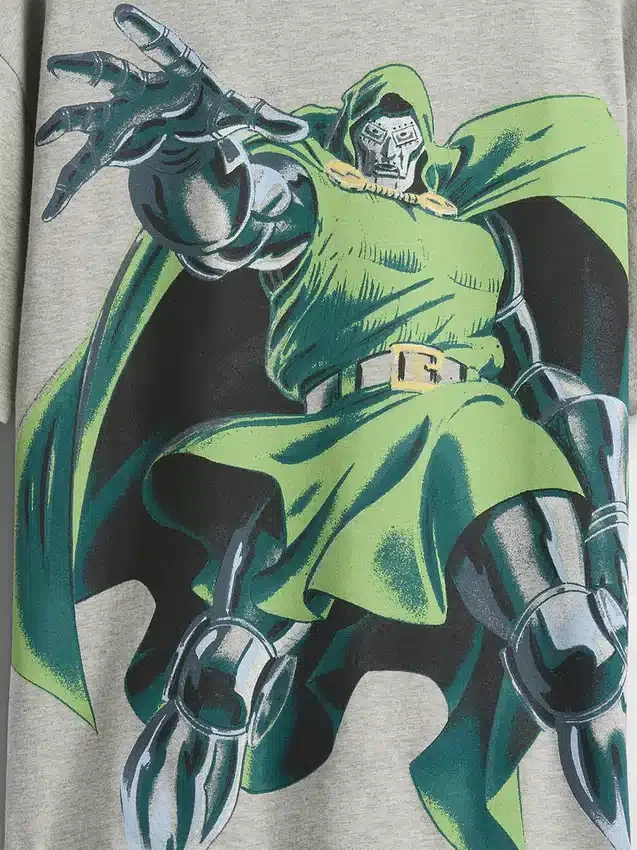 Kinder-T-Shirt „Marvel“ mit Grafik, lockere Passform