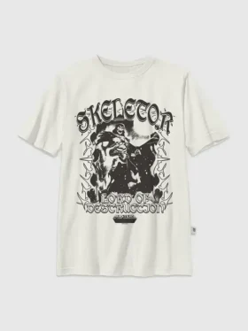 Kinder-T-Shirt „Masters of the Universe“ mit Skeletor-Motiv