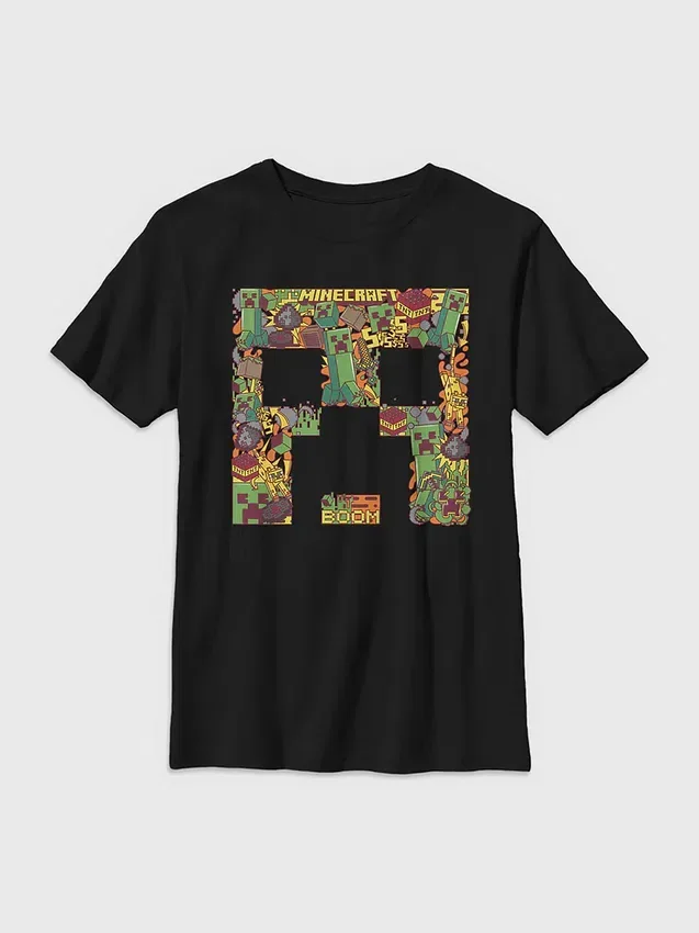 Kinder-T-Shirt „Minecraft“