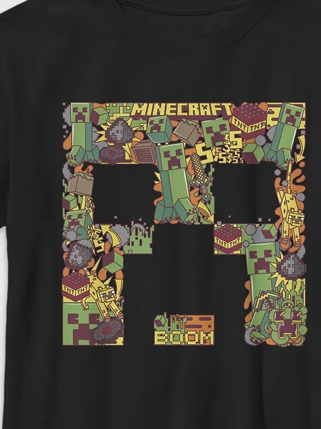 Kinder-T-Shirt „Minecraft“