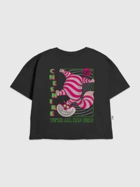 Kinder-T-Shirt mit „Alice im Wunderland“-Motiv
