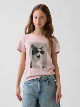Kinder-T-Shirt mit Aufdruck