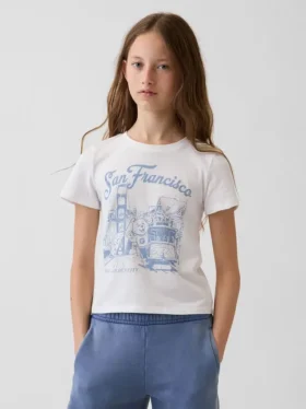 Kinder-T-Shirt mit Aufdruck