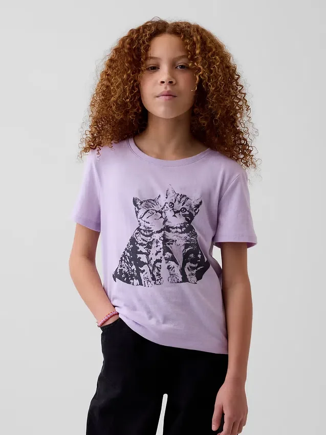Kinder-T-Shirt mit Aufdruck