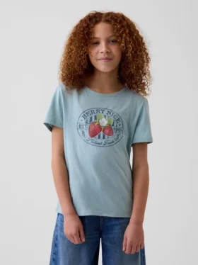 Kinder-T-Shirt mit Aufdruck