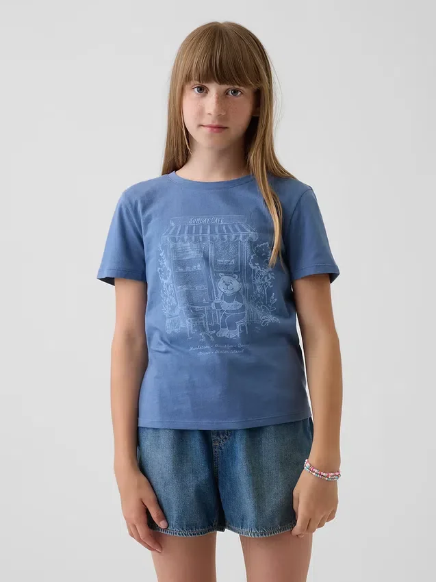 Kinder-T-Shirt mit Aufdruck