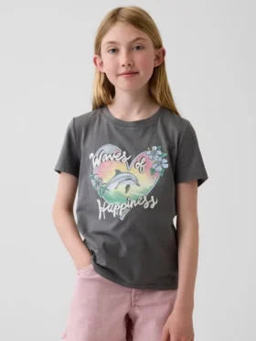 Kinder-T-Shirt mit Aufdruck