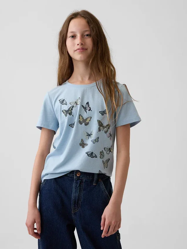 Kinder-T-Shirt mit Aufdruck