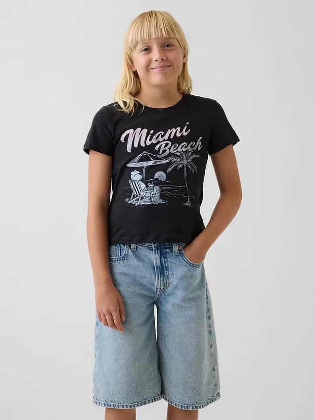 Kinder-T-Shirt mit Aufdruck