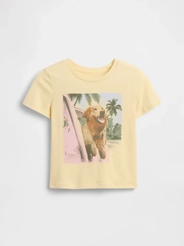 Kinder-T-Shirt mit Aufdruck
