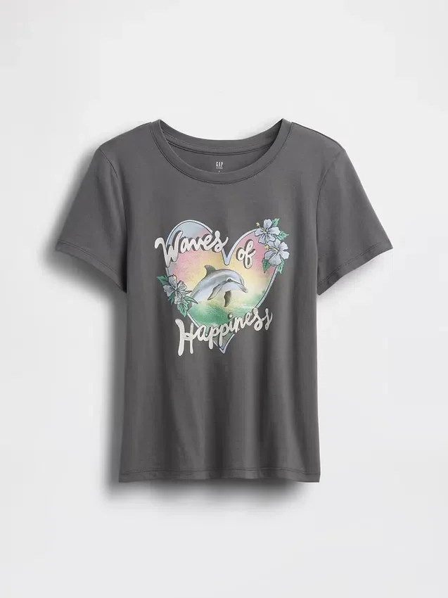 Kinder-T-Shirt mit Aufdruck