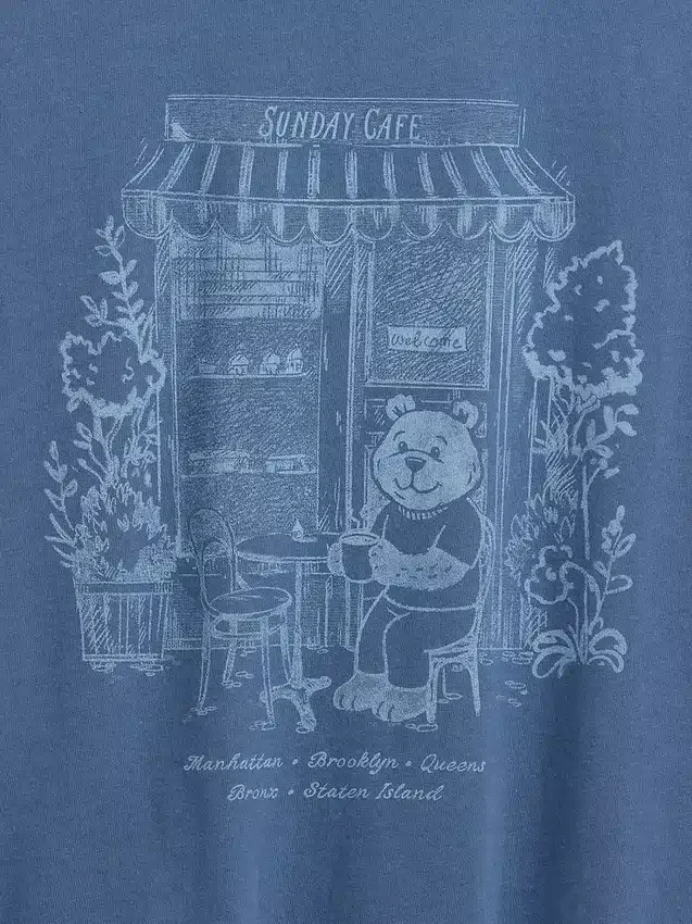 Kinder-T-Shirt mit Aufdruck
