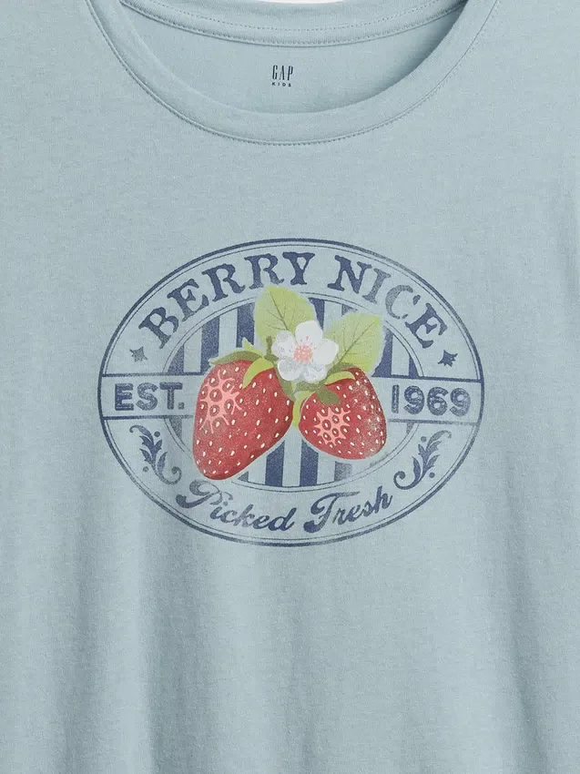 Kinder-T-Shirt mit Aufdruck