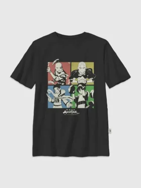 Kinder-T-Shirt mit „Avatar – Der Herr der Elemente“-Motiv „Box up“