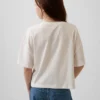 Kinder-T-Shirt mit übergroßem Logo-Aufdruck