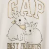 Kinder-T-Shirt mit übergroßem Logo-Aufdruck
