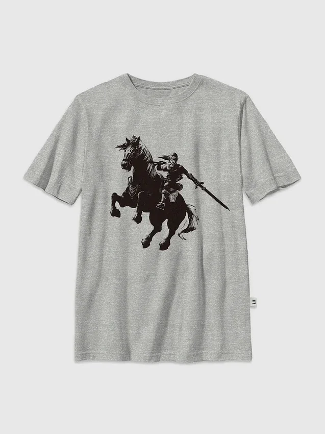 Kinder-T-Shirt mit „Brave Link“-Motiv von Nintendo