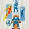Kinder-T-Shirt mit „Fantastic Four“-Familienmotiv