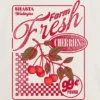 Kinder-T-Shirt mit „Farm Fresh Cherries“-Motiv