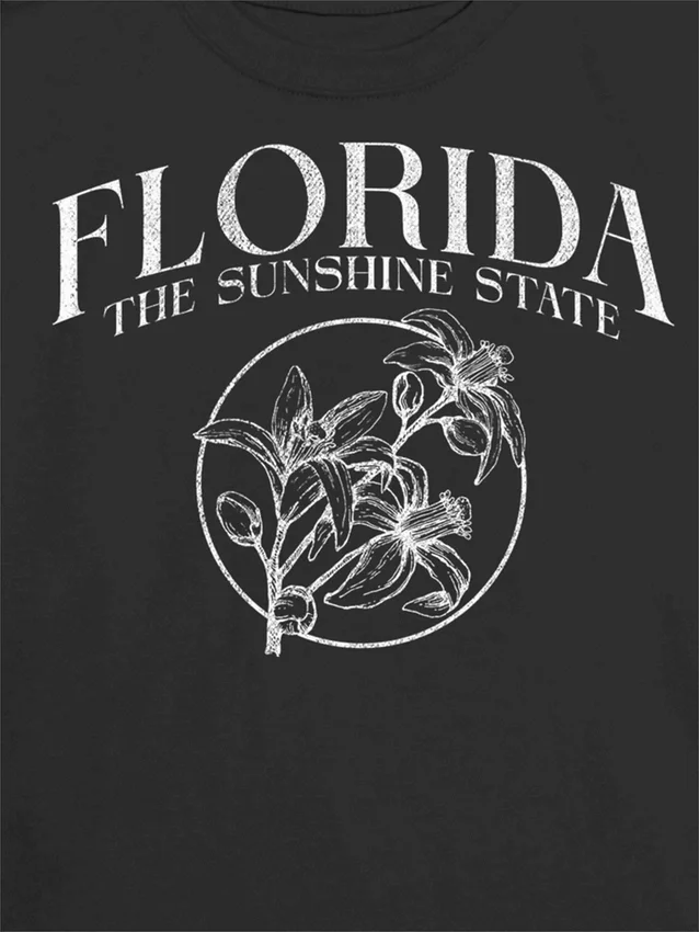 Kinder-T-Shirt mit „Florida Sunshine State“-Motiv