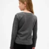 Kinder-T-Shirt mit gerafften Seiten