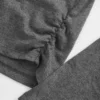 Kinder-T-Shirt mit gerafften Seiten