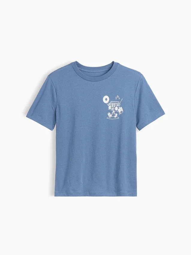 Kinder-T-Shirt mit Grafik