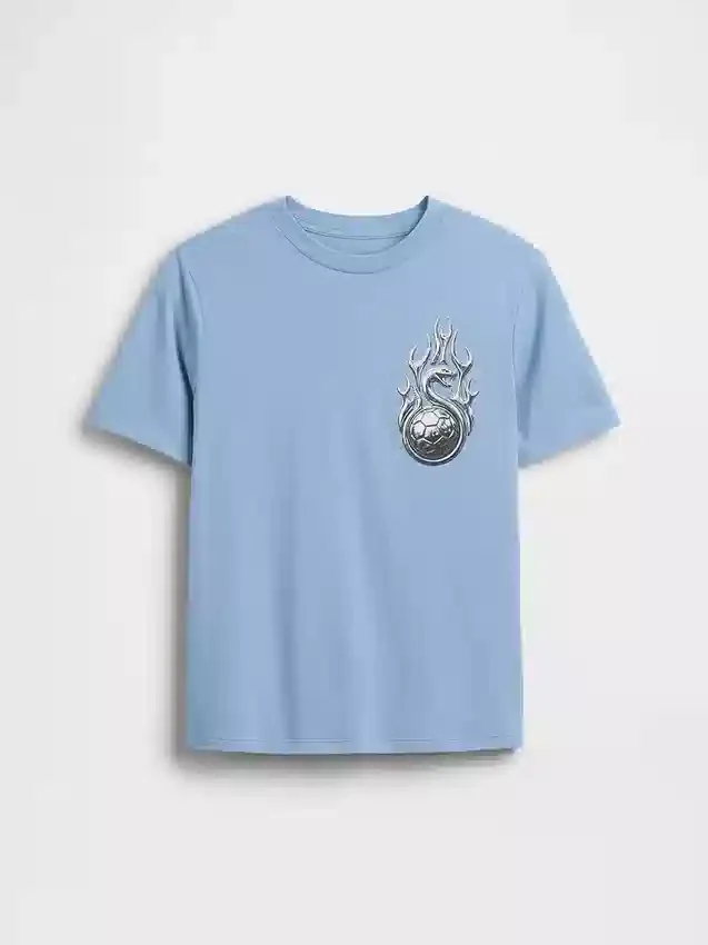 Kinder-T-Shirt mit Grafik