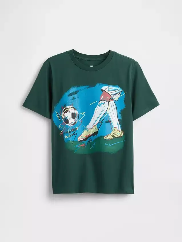 Kinder-T-Shirt mit Grafik