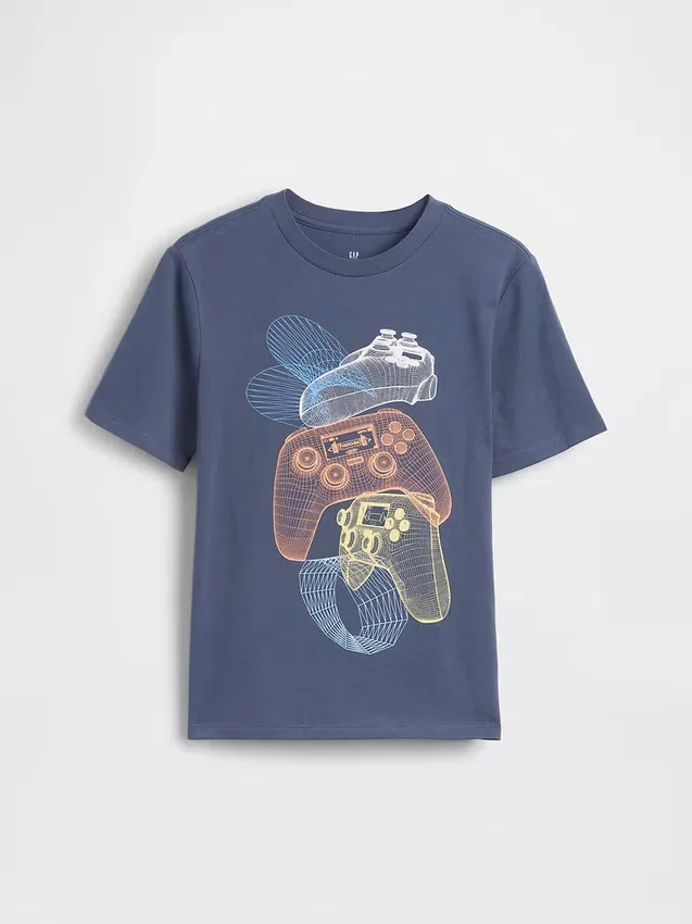 Kinder-T-Shirt mit Grafik