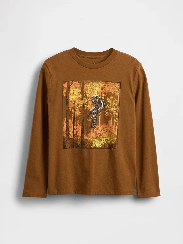 Kinder-T-Shirt mit Grafik