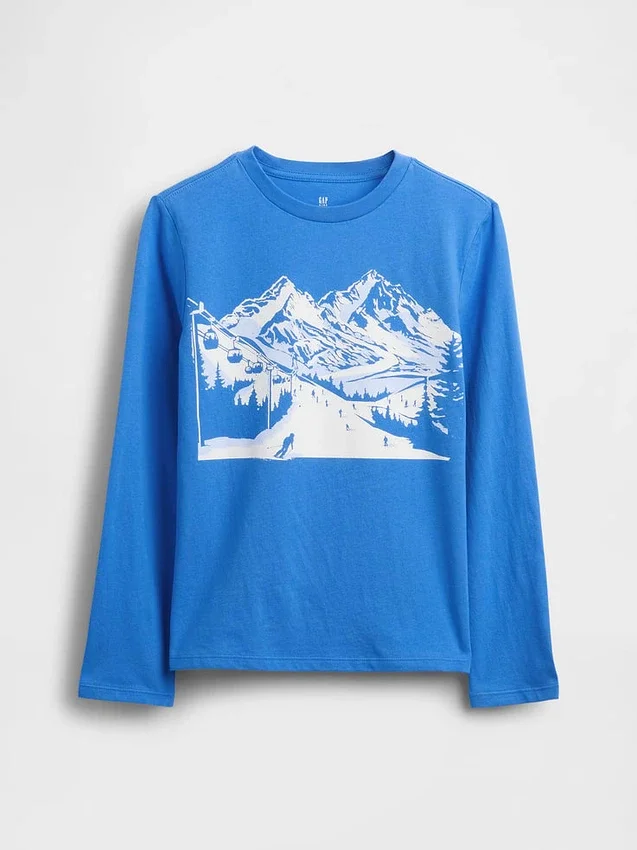 Kinder-T-Shirt mit Grafik