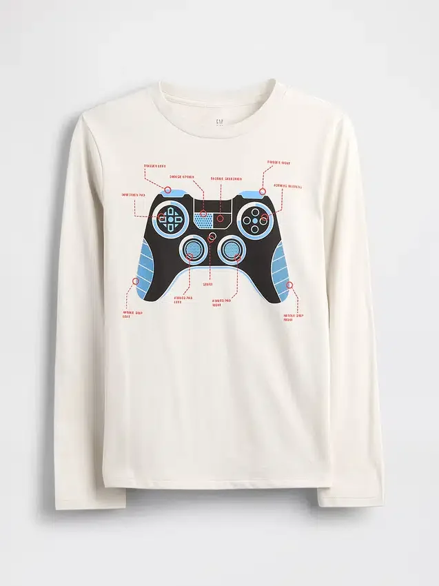 Kinder-T-Shirt mit Grafik