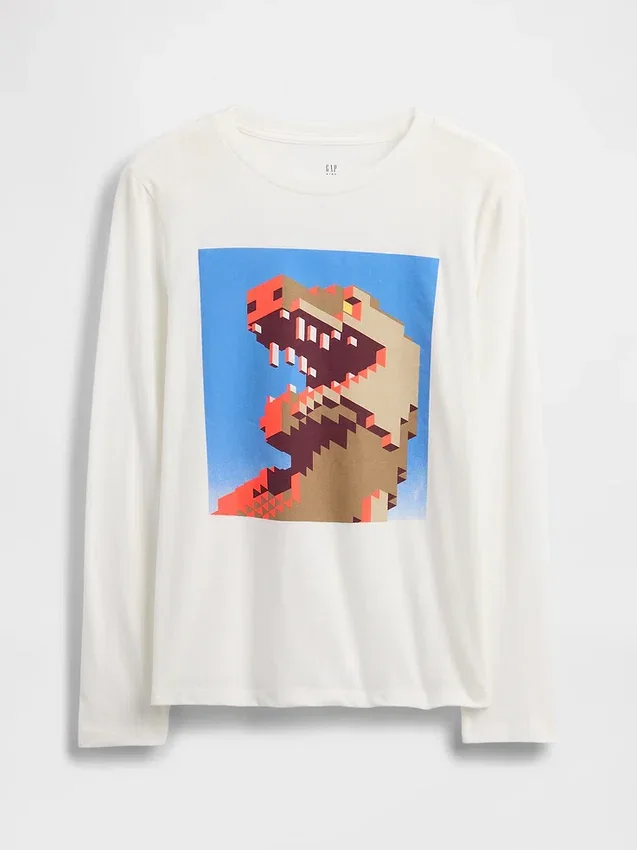 Kinder-T-Shirt mit Grafik