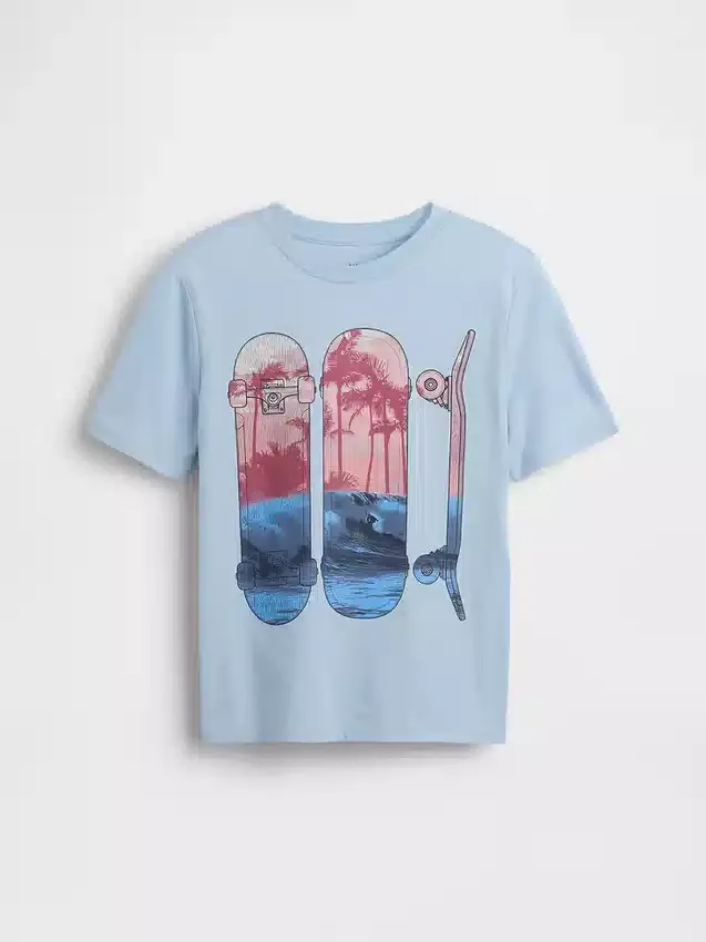 Kinder-T-Shirt mit Grafik