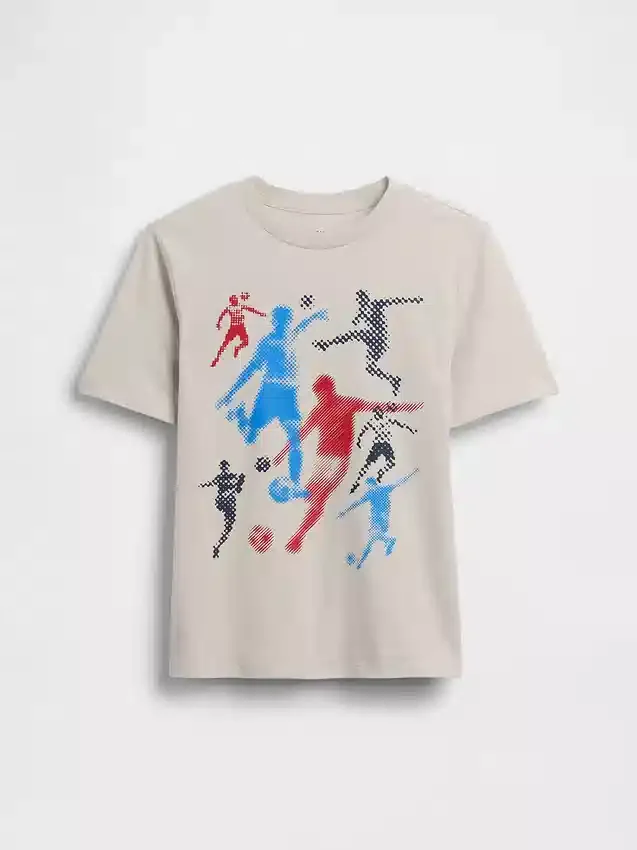 Kinder-T-Shirt mit Grafik