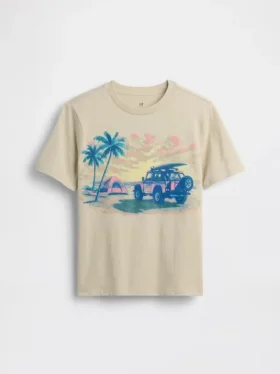 Kinder-T-Shirt mit Grafik