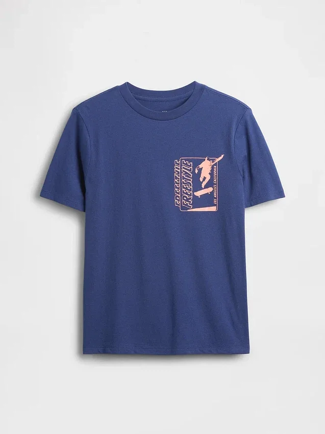 Kinder-T-Shirt mit Grafik