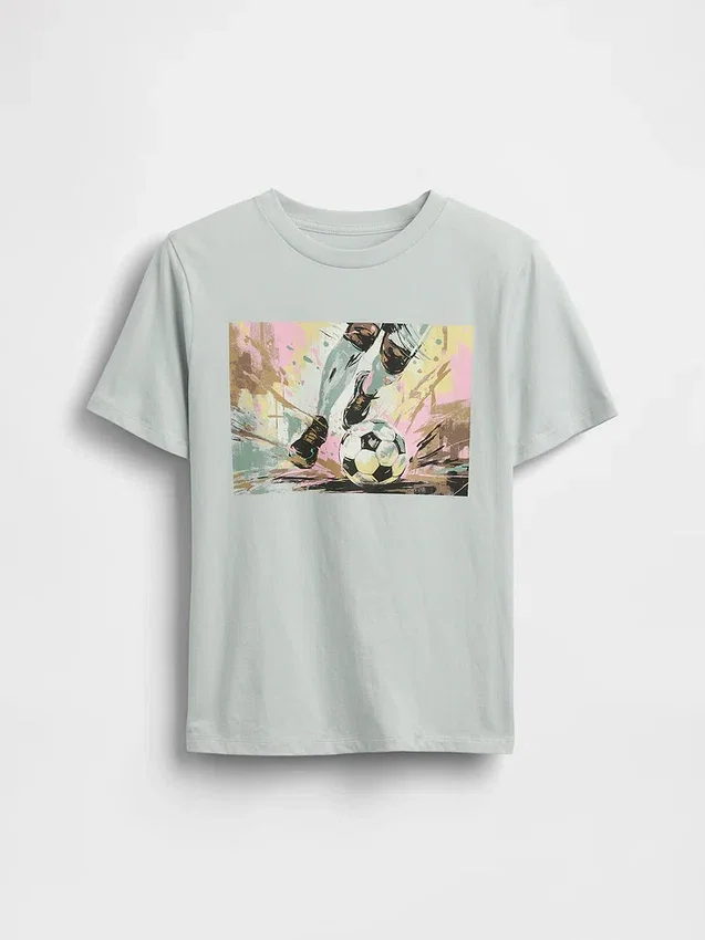 Kinder-T-Shirt mit Grafik