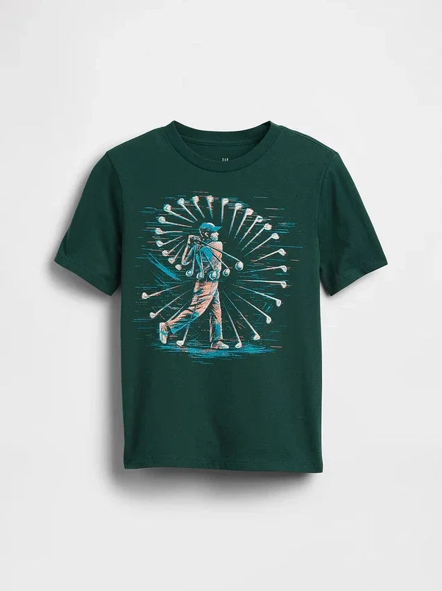 Kinder-T-Shirt mit Grafik