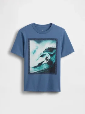 Kinder-T-Shirt mit Grafik