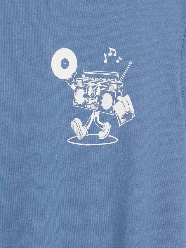 Kinder-T-Shirt mit Grafik