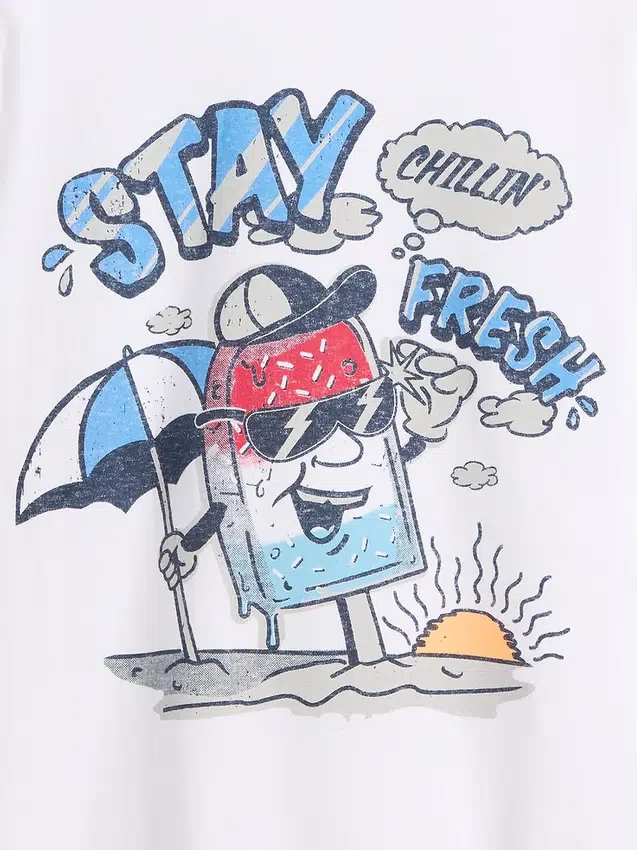Kinder-T-Shirt mit Grafik