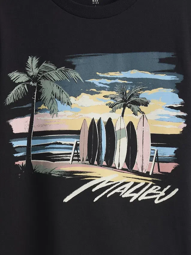 Kinder-T-Shirt mit Grafik