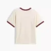 Kinder-T-Shirt mit Grafik und Ringer-Saum in lockerer Passform